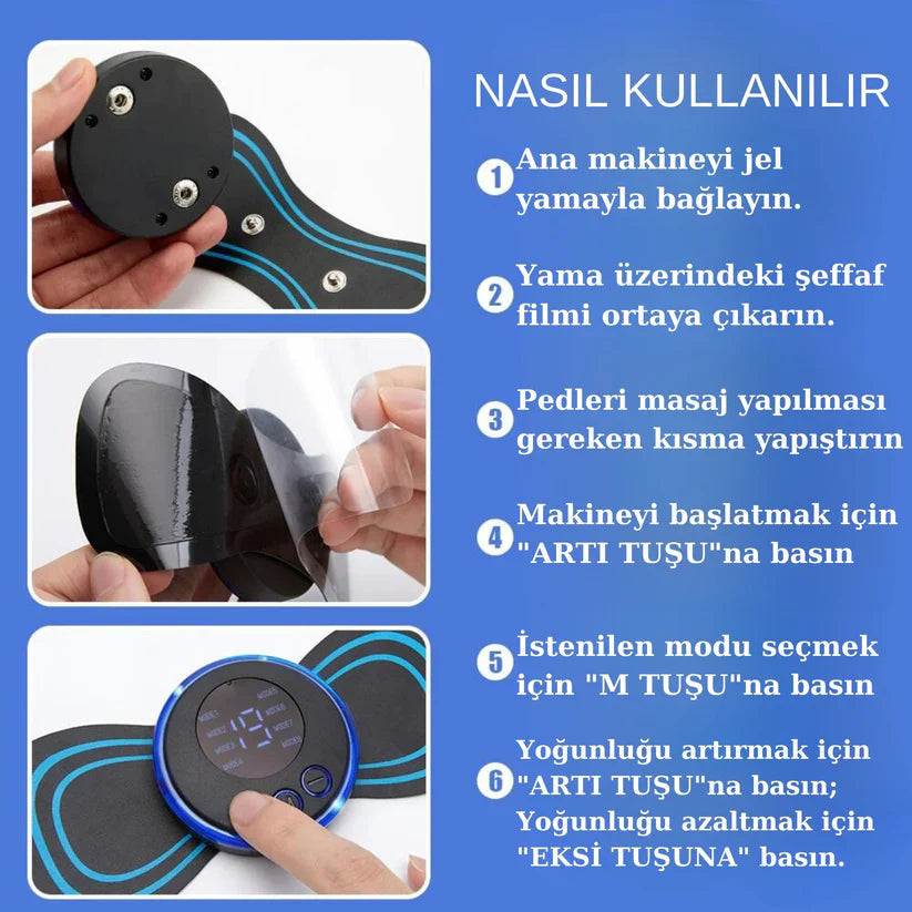 Şekillendirici Mini EMS (Kol-Bacak-Sırt)