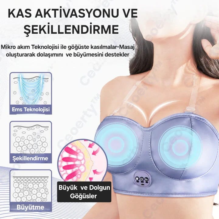 Ems Göğüs Büyütücü ve Şekillendirici Sütyen