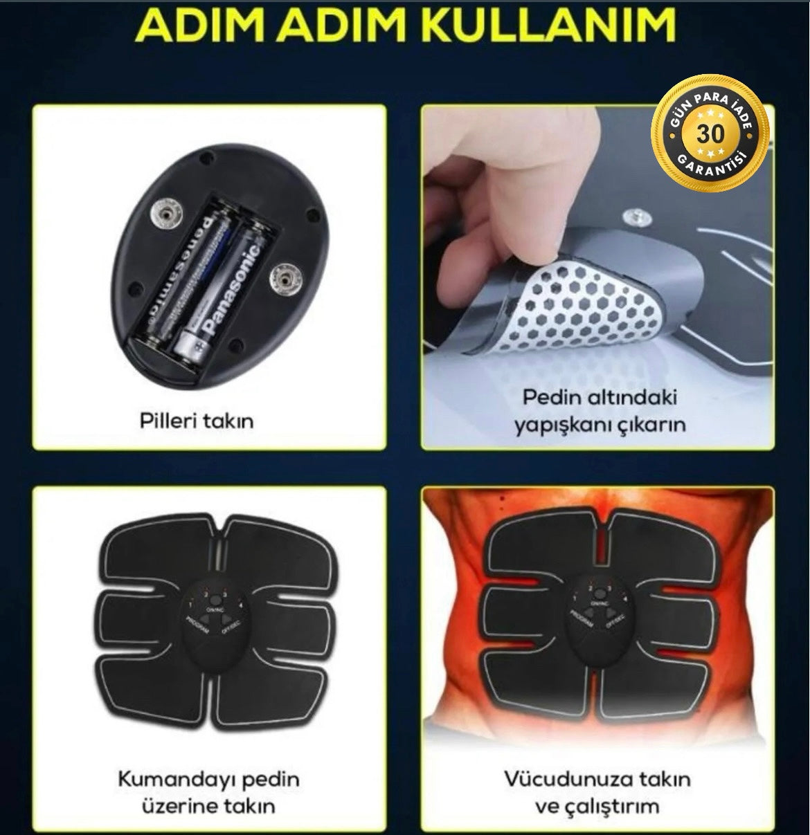 Karın Kası Şekillendirici Ve Göbek Eritici