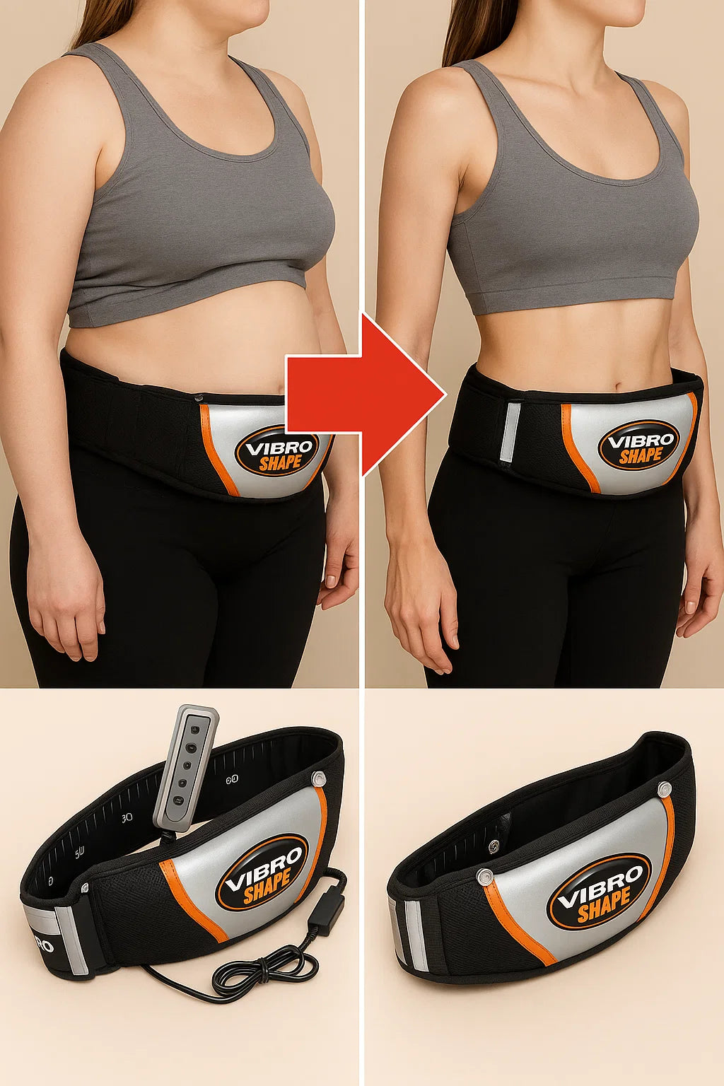 Body Magic™ Titreşimli Zayıflatma Kemeri