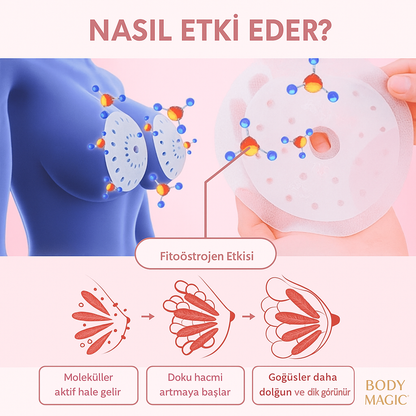 Göğüs Şekillendirici Bant Kolajen İçerikli