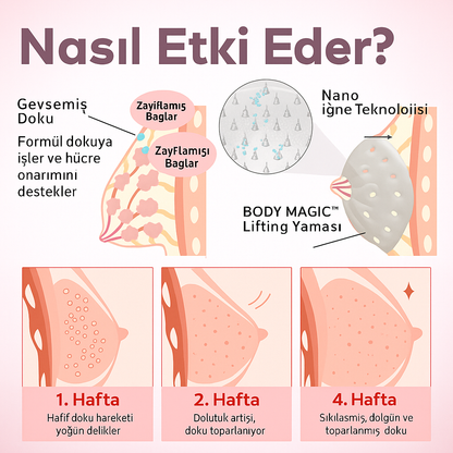 Göğüs Şekillendirici Bant Kolajen İçerikli