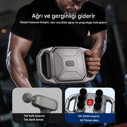 Body Magic 6 Başlıklı Terapi Aleti